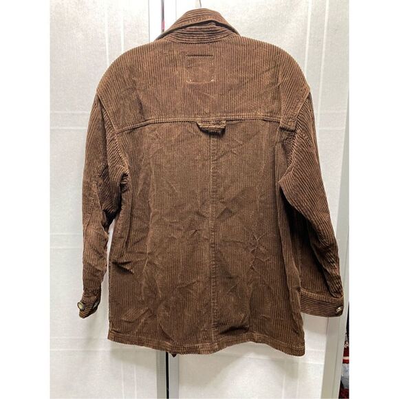 A.M.I. Women's Brown color military Style
Corduroy Jacket Shacket Size S - Picture 5 of 7